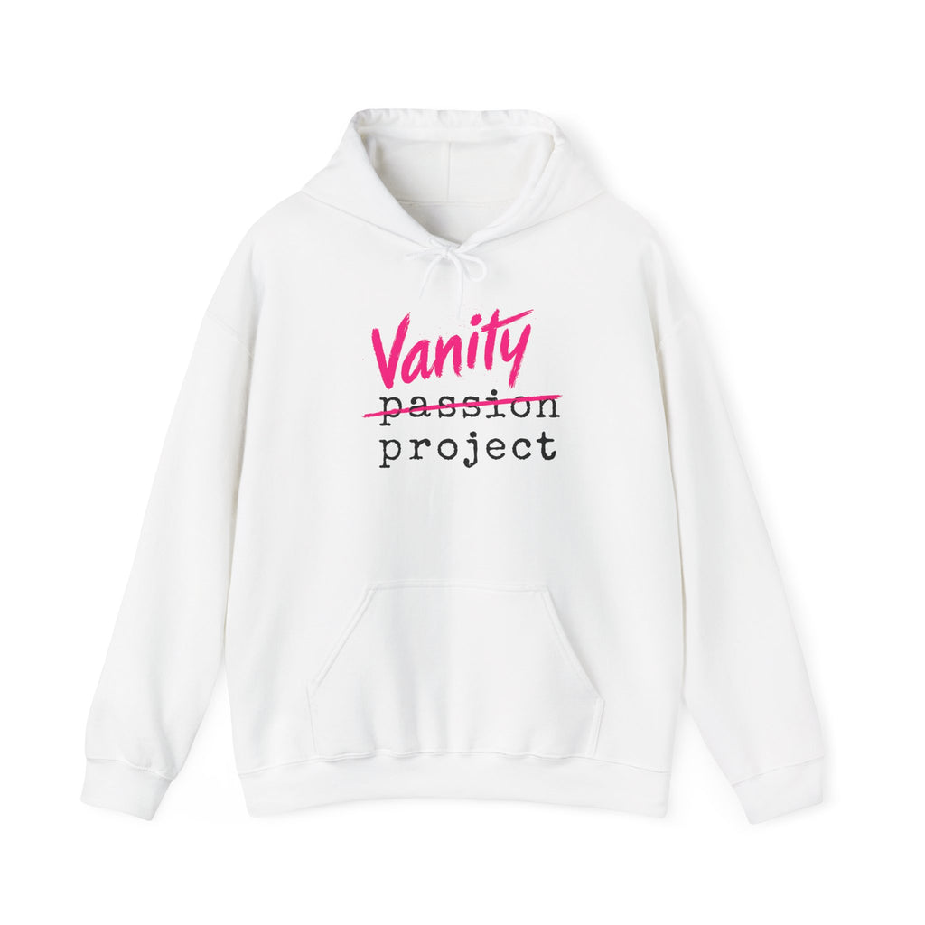 Vanity Passion Project hoodie | Logo back emblem sweatshirt
