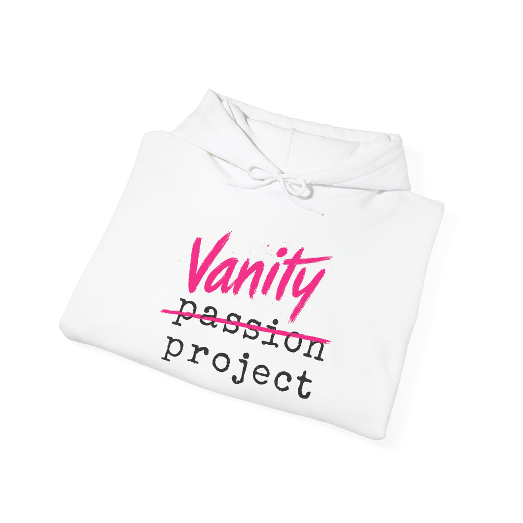 Vanity Passion Project hoodie | Logo back emblem sweatshirt